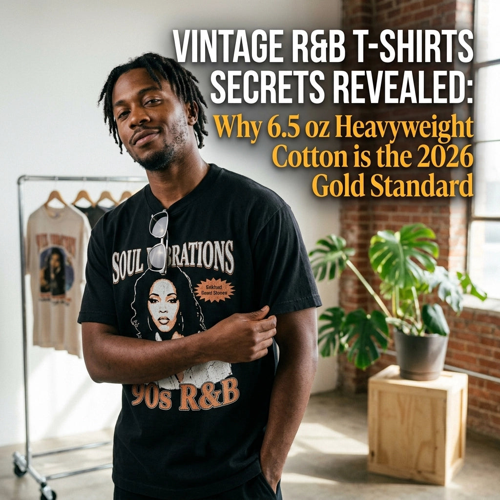Vintage R&B T-Shirts Secrets Revealed: Why 6.5 oz Heavyweight Cotton i