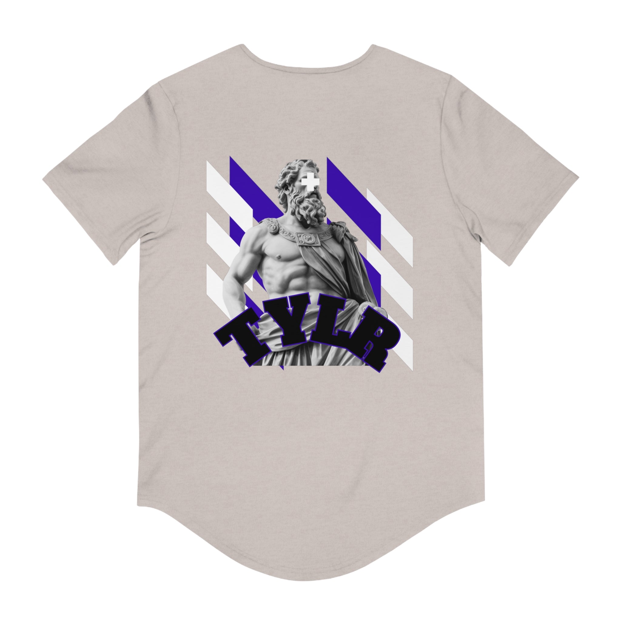 Taylor + 1 Curved Graphic T-Shirt (Try God)