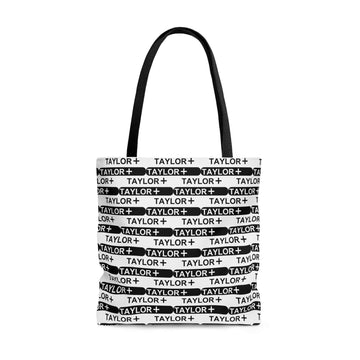 Taylor + One Tote Bag (Black Note)