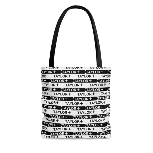 Taylor + One Tote Bag (Black Note)