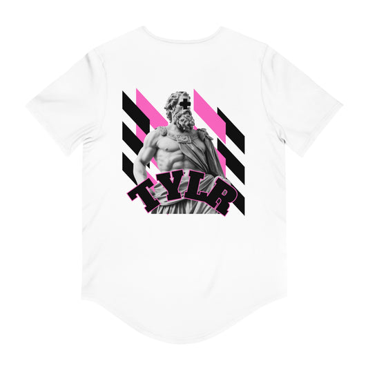 Taylor + 1 Curved Graphic T-Shirt (Try God)